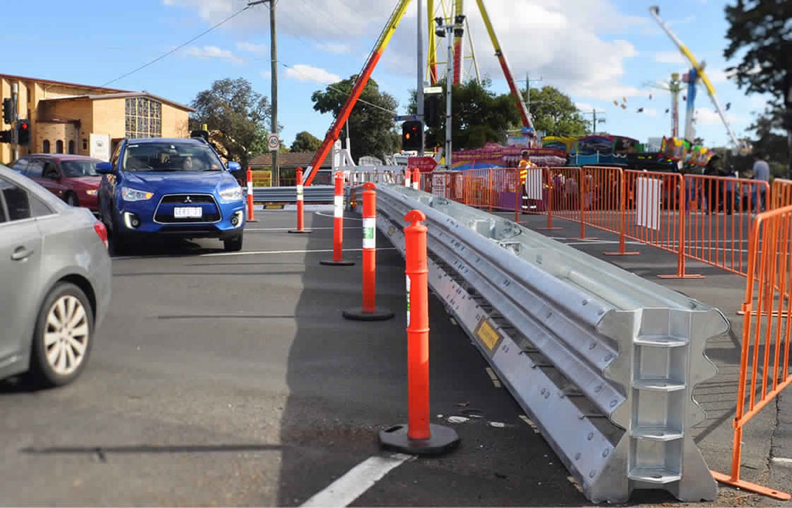 Hire Ironman Hybrid Safety Barrier
